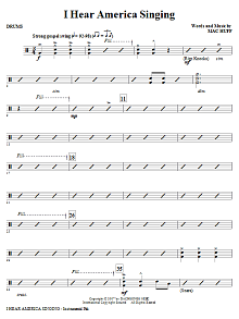 I Hear America Singing - Drums 