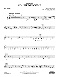 You're Welcome (from Moana) - Bb Clarinet 3
