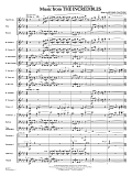 Music from The Incredibles (arr. Jay Bocook) - Full Score