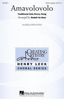 Amavolovolo (arr. Rudolf de Beer) 