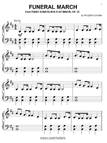 Sonata No. 2 In Bb Minor, Op. 35 (Funeral March) 