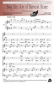 Sing The Joy Of Harvest Home 