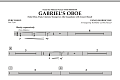 Gabriel's Oboe (from The Mission) - Percussion