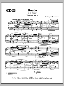 Rondo in G Major, Op. 51, No. 2 