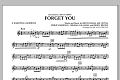Forget You - Eb Baritone Saxophone