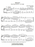 Minuet I, BWV 813
