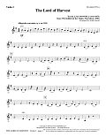 The Lord of Harvest - Violin 2