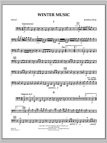 Winter Music - Cello 