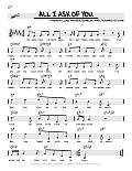All I Ask Of You (from Phantom Of The Opera) (High Voice)