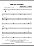 Everything Will Change - Drums