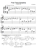 First Time Sonatina