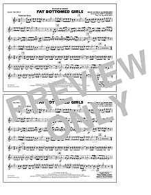 Fat Bottomed Girls - 2nd Bb Trumpet 