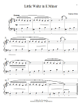 Little Waltz In E Minor