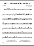 Happy Holiday/White Christmas - Trombone 1