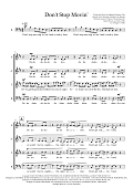 Don't Stop Movin' (arr. Doug Watts)