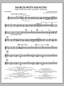 March With Mancini - Bb Trumpet 3 