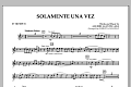 Solamente Una Vez - Bb Trumpet 1