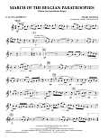 March Of The Belgian Paratroopers - Eb Alto Saxophone 1