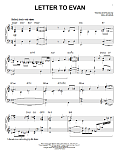 Letter To Evan [Jazz version] (arr. Brent Edstrom)