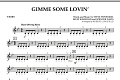 Gimme Some Lovin' - F Horn