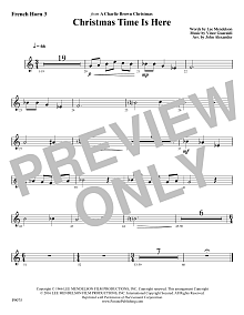 Christmas Time Is Here - F Horn 3 