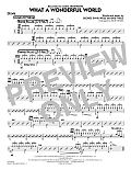 What a Wonderful World (arr. Rick Stitzel) - Drums
