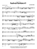 Festival Fanfare #1 - 2nd Bb Trumpet