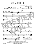 Live and Let Die - Flute