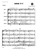 Romance In Bb - Full Score