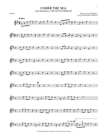 Under The Sea (from The Little Mermaid) 