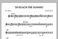 To Reach the Summit - Bb Clarinet