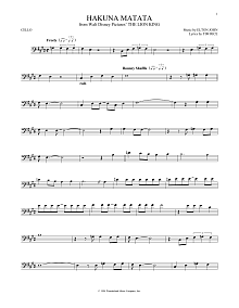 Hakuna Matata (from The Lion King) 