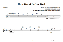 How Great Is Our God - Alto Sax 