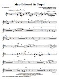 Mary Delivered The Gospel - Bb Clarinet 2