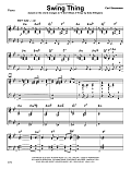 Swing Thing - Piano