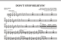 Don't Stop Believin' - Percussion