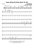 Santa, Bring My Baby Back (To Me) - Drum Set