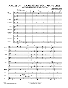 Pirates of the Caribbean: Dead Man's Chest - Full Score 