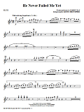 He Never Failed Me Yet (orch. Keith Christopher) - Flute