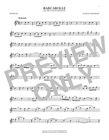 Barcarolle 