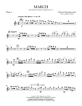 March from Suite for Variety Orchestra, No. 1 - Flute 2