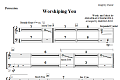 Worshiping You - Percussion