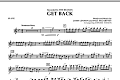 Get Back - Flute