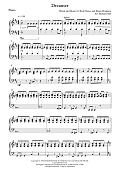 Dreamer (SSATB) (arr. Richard Salt) - Piano Accompaniment