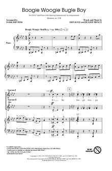 Boogie Woogie Bugle Boy (arr. Mark Brymer) 