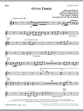 O Give Thanks - Oboe