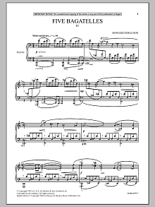 Five Bagatelles (IV) 