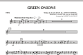 Green Onions - Oboe