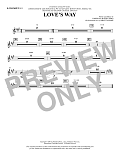 Love's Way - Bb Trumpet 2,3