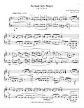 Prelude In C Major, Op. 32, No. 1
